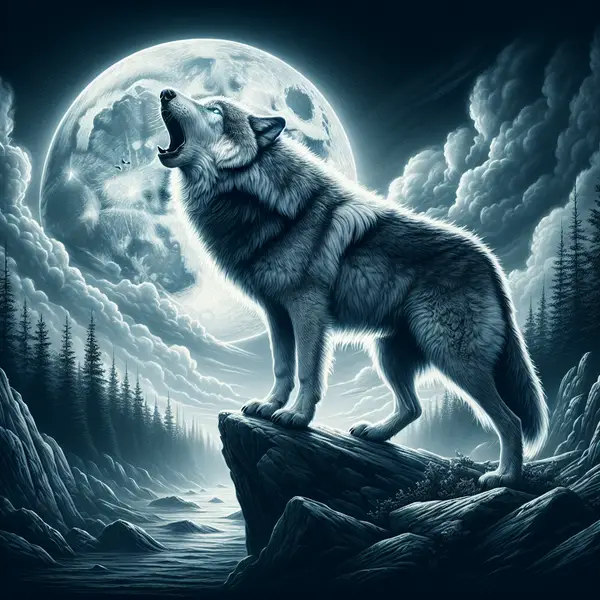 Wolf - Ein kraftvolles Krafttier für Führung und Schutz