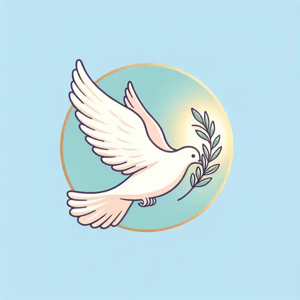  Die Taube als Symbol des Friedens und der Hoffnung