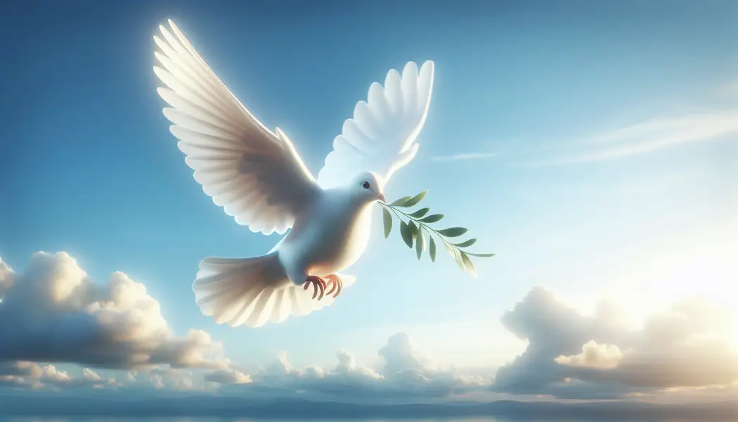 Taube als Motiv auf Friedenssymbolen - Die Taube als Symbol des Friedens und der Hoffnung