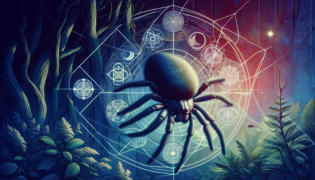 Ermutigen zur Reflexion über persönliche Lebenswege - Die geheimnisvolle Welt der Spinne: Was bedeutet sie als Krafttier