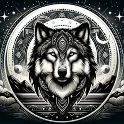 Wolf - Ein kraftvolles Krafttier für Führung und Schutz