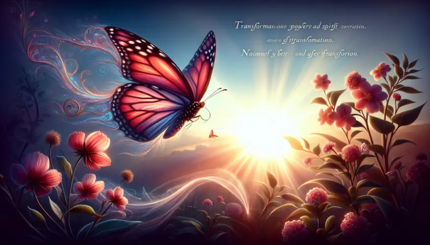 Schmetterling als Krafttier: Transformation und Freiheit