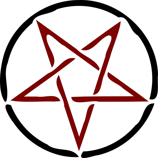 Eins der bekanntesten Schutzsymbole - das Pentagram